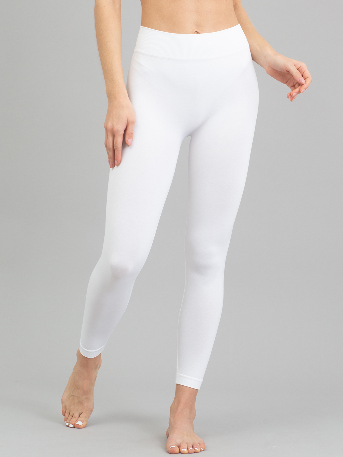 Леггинсы женские Giulia LEGGINGS 02 белые L-XL - купить в Москве, цены на  СберМегаМаркет