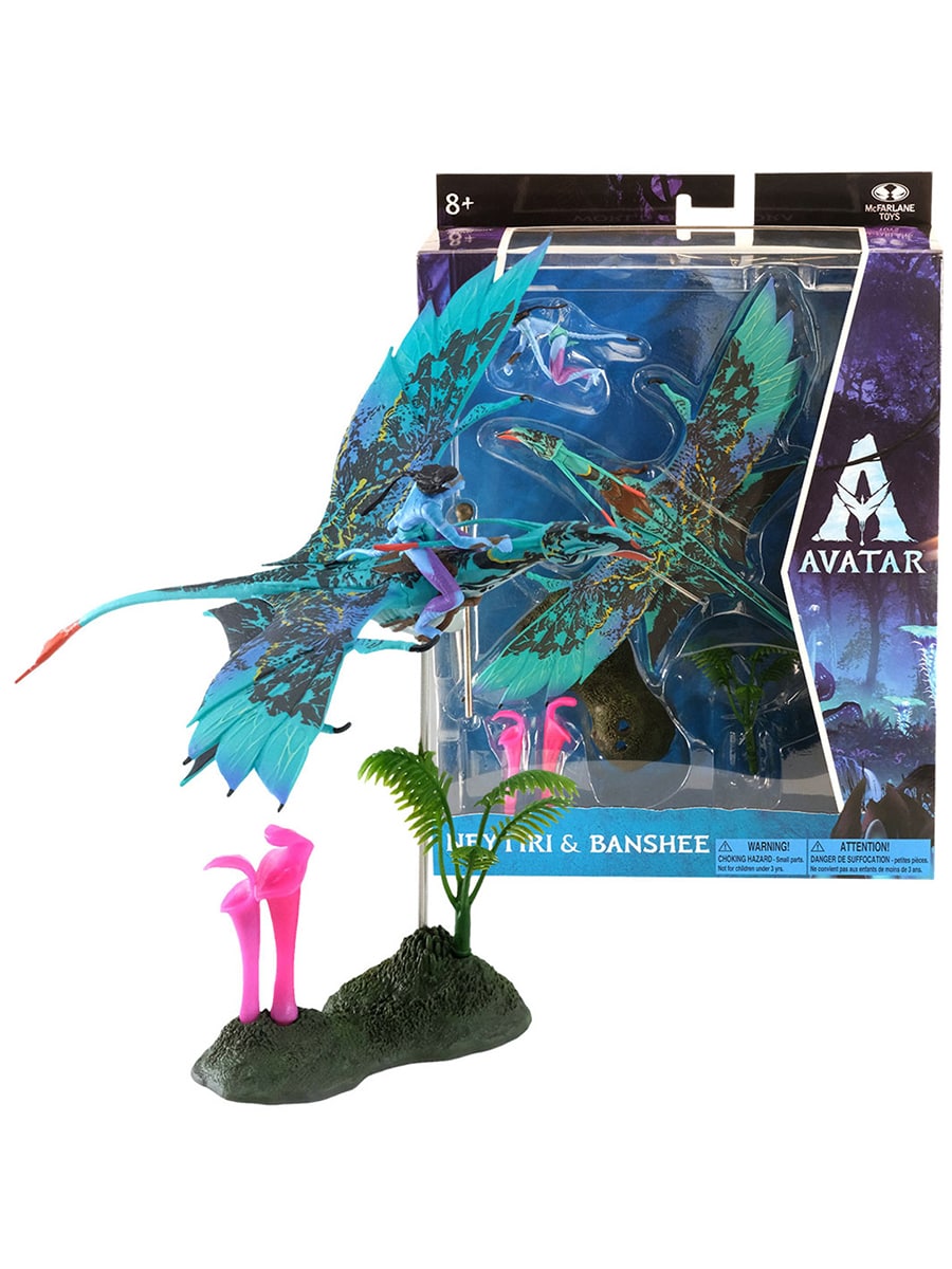 Фигурки McFarlane Toys Аватар Нейтири на банши Avatar (на подставке, 23 см)  – купить в Москве, цены в интернет-магазинах на Мегамаркет