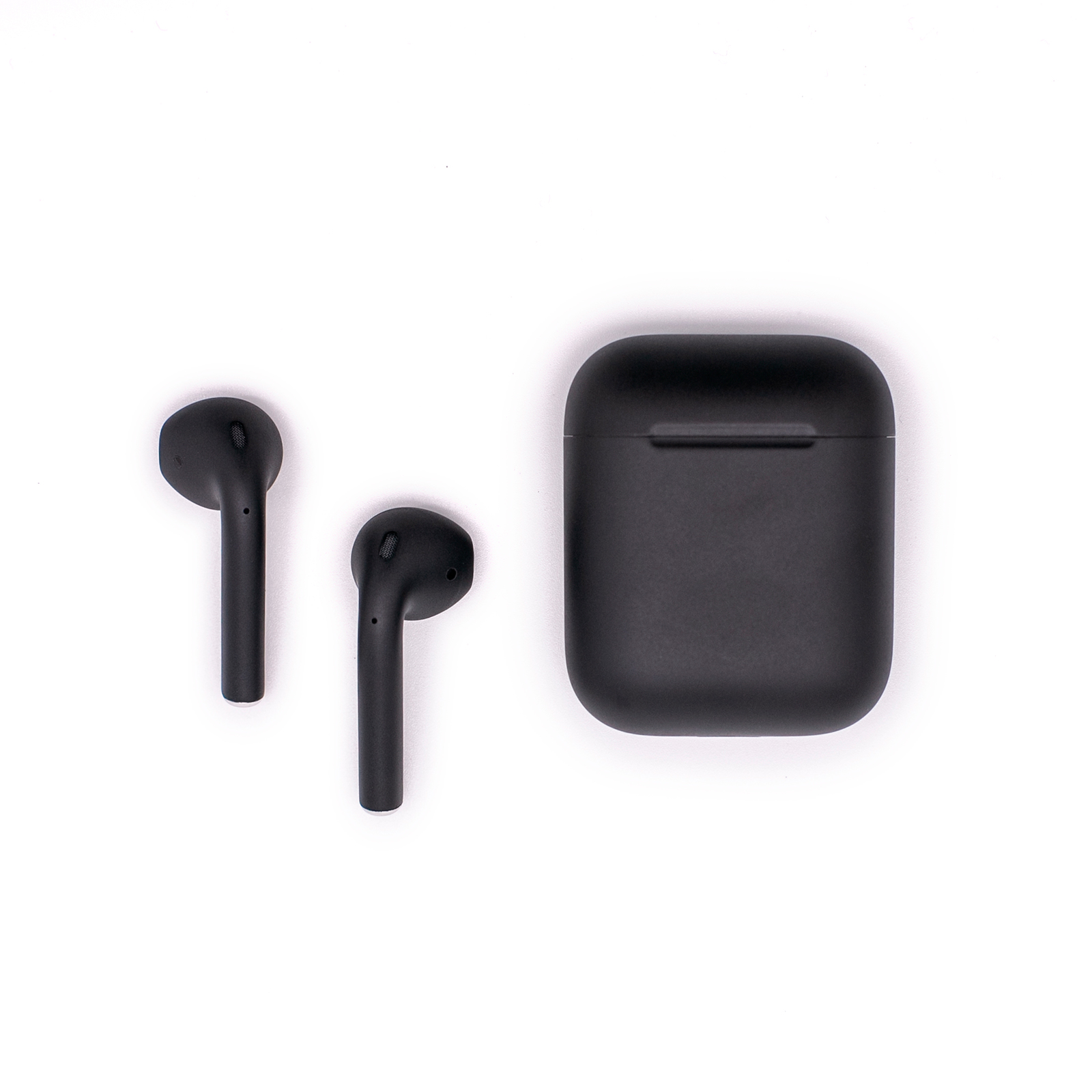 Беспроводные наушники Apple AirPods 2 без беспроводной зарядки Black Matte  - отзывы покупателей на маркетплейсе Мегамаркет | Артикул: 600002035028