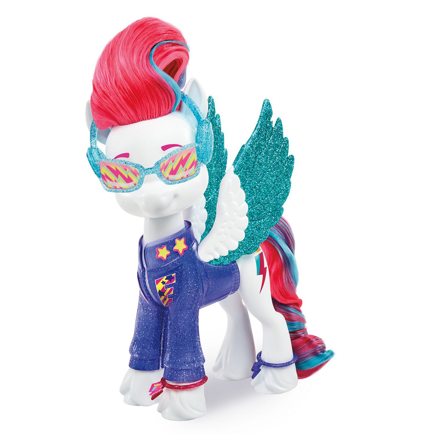 Игровой набор My Little Pony Сияющие прически Зипп F42825X0 - отзывы  покупателей на Мегамаркет