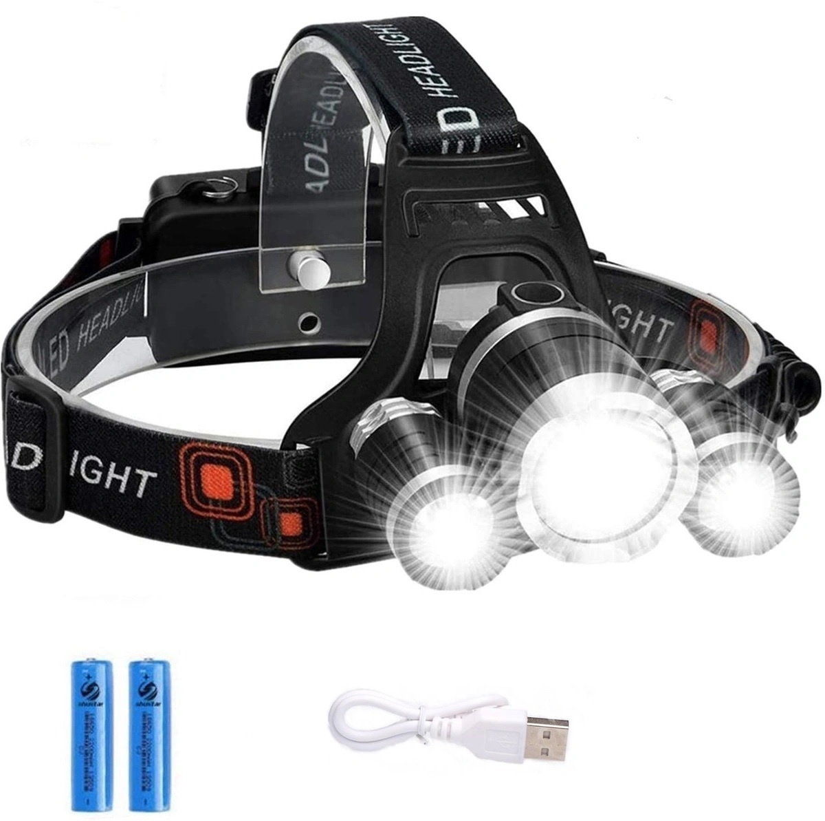 Фонарь налобный аккумуляторный/фонарь светодиодный, Pro Series