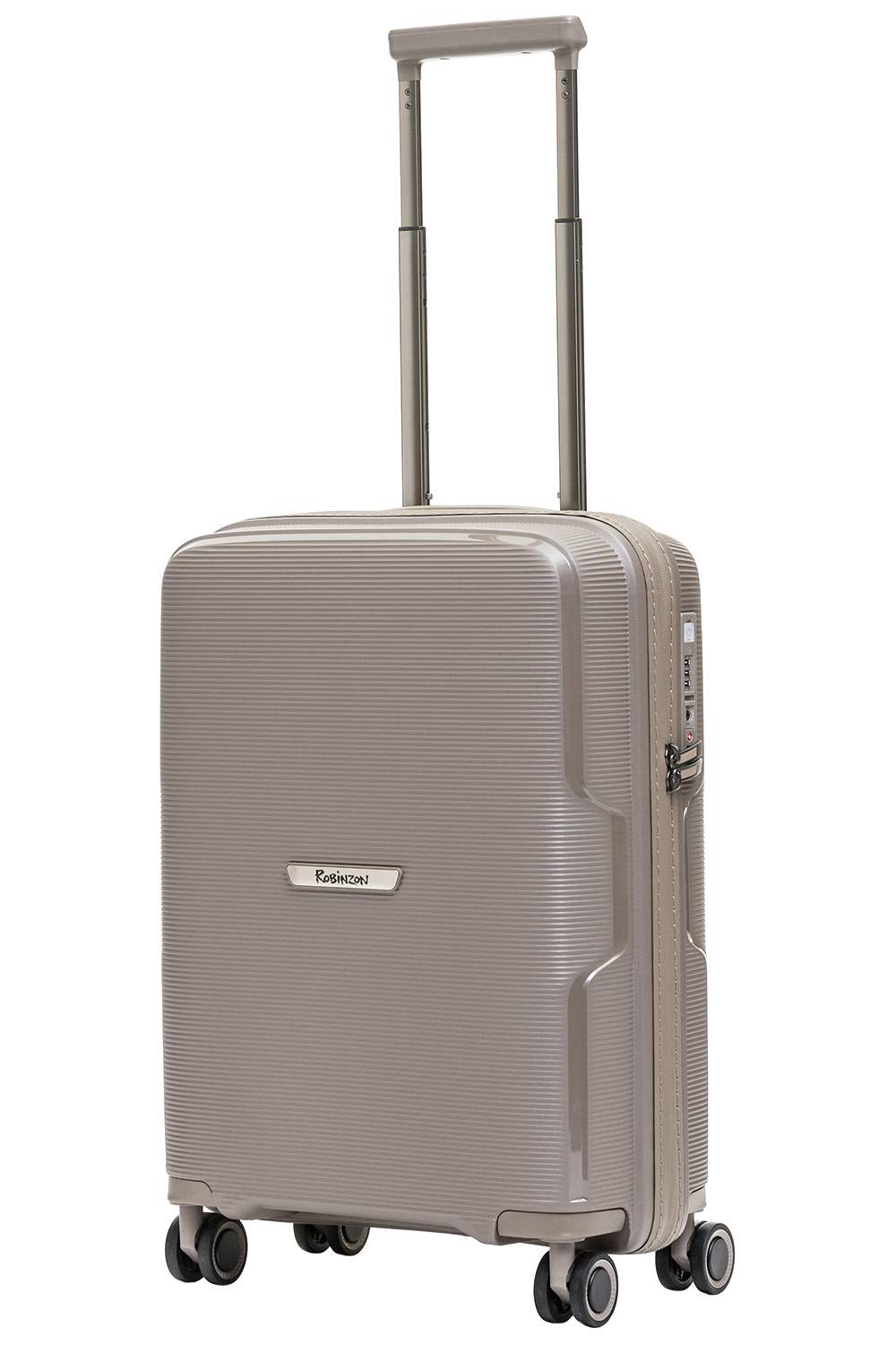 чемодан robinzon, полипропилен, 55 см, 37 л. чемодан brics baq08353 amalfi 27 trolley.
