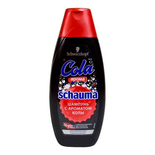 Шампунь Schauma Cola для нормальных и жирных волос с ароматом колы 400 мл