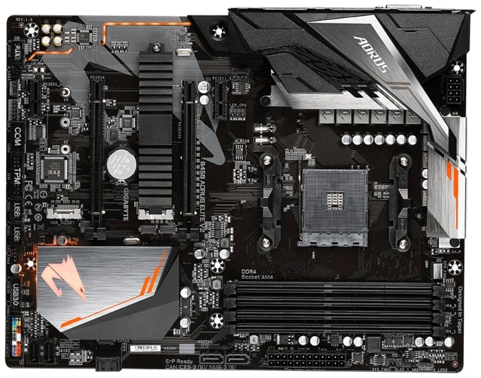 Материнская плата GIGABYTE B450 AORUS ELITE V2 - купить в Ситилинк, цена на Мегамаркет