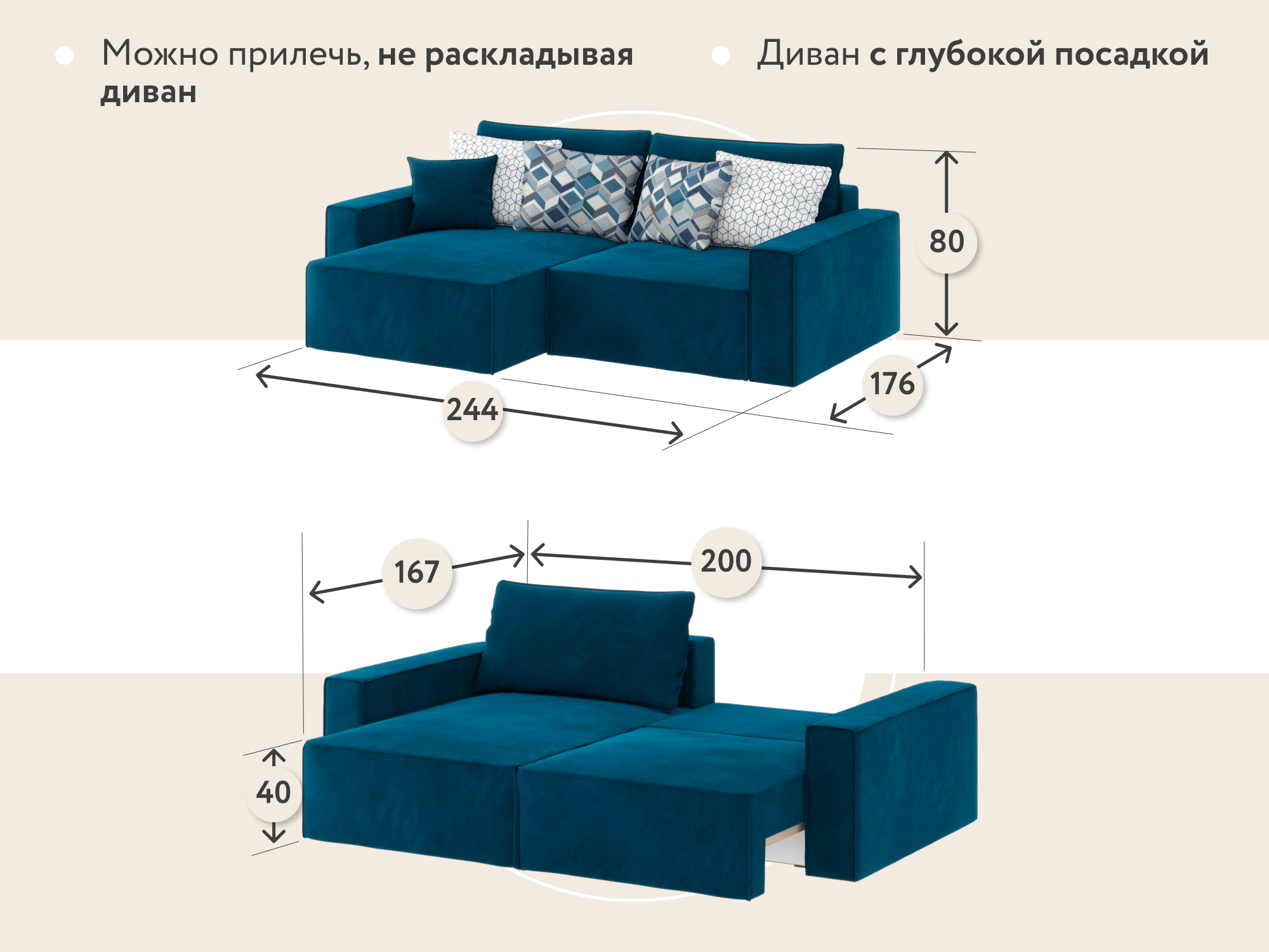 Что значит универсальный угол в угловых диванах