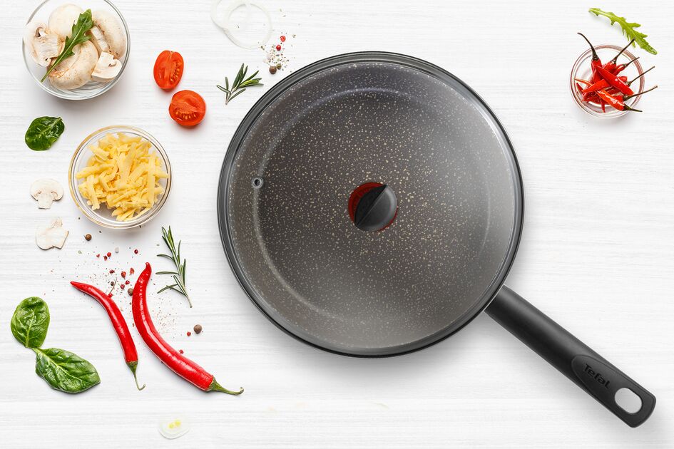 Сотейник tefal 24 см с крышкой. Tefal natural Cook. Сотейник Тефаль. Сотейник Tefal.