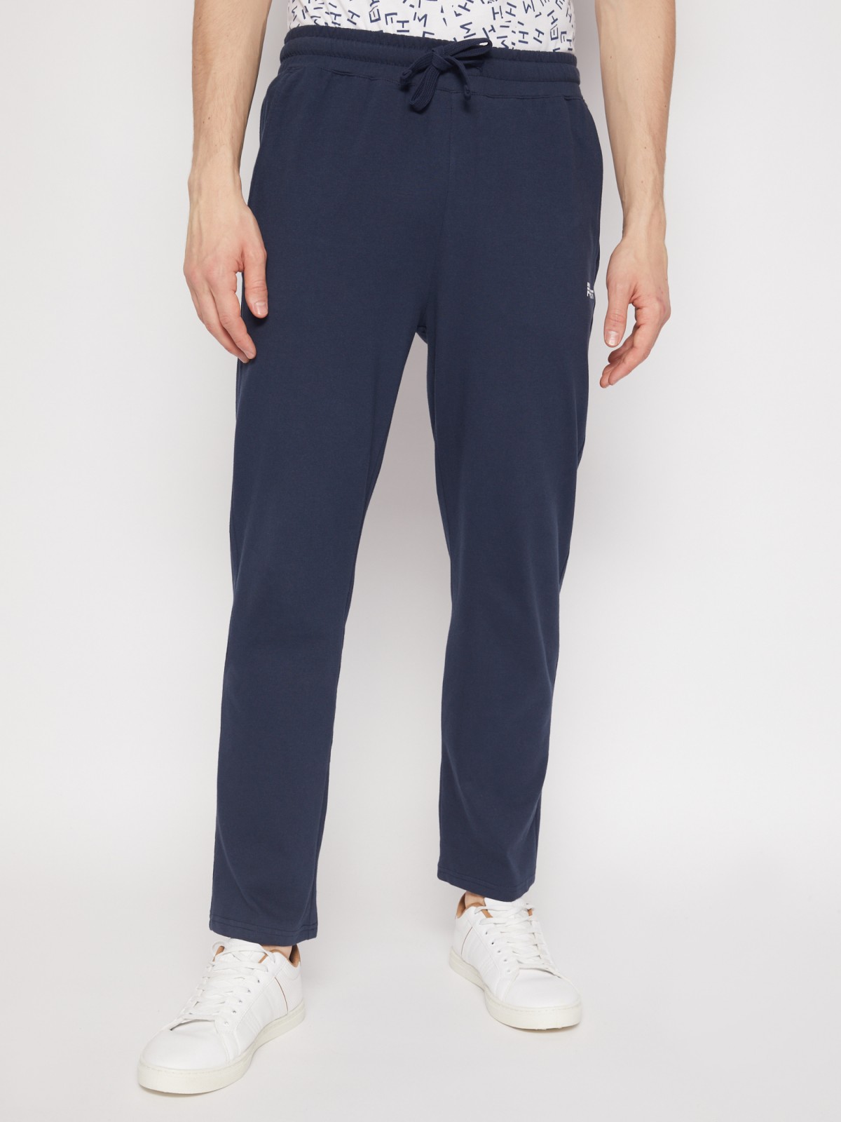 Спортивные брюки мужские Zolla 01211761U012 синие 2XL