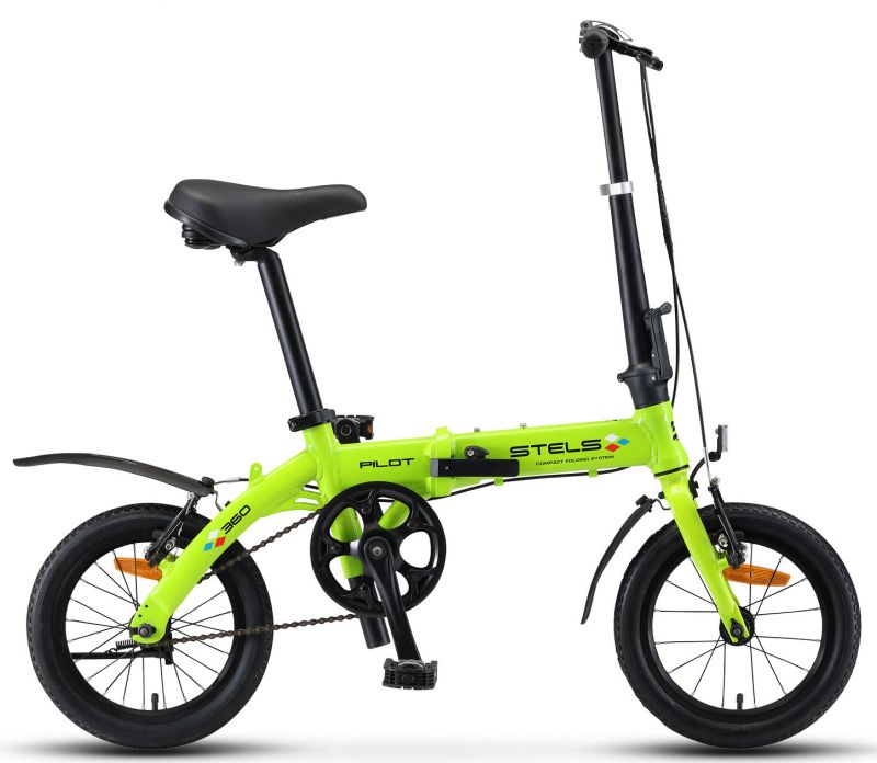 Велосипед STELS Pilot 360 V010 2019 One Size зеленый