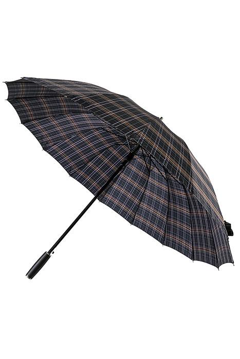 Зонт-трость мужской полуавтоматический Sponsa 17106-1 M черный