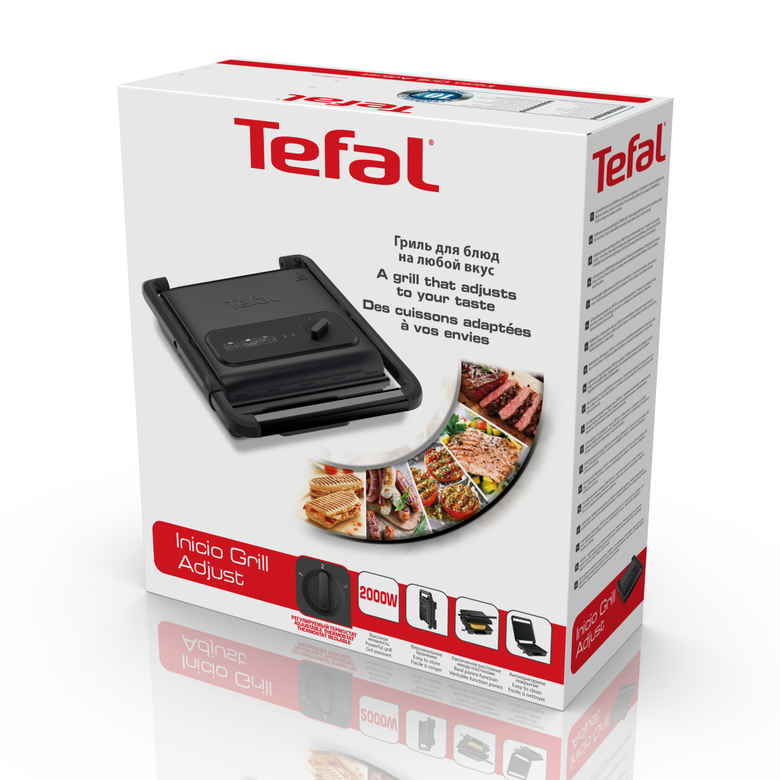 Tefal inicio adjust black gc242832