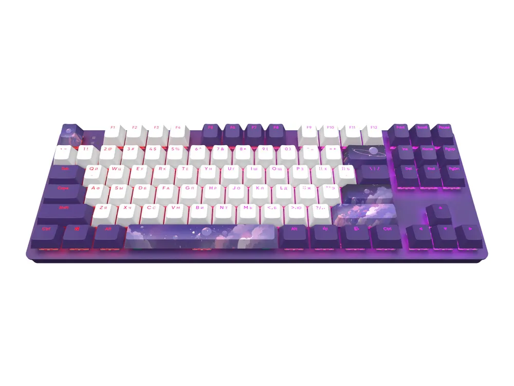 Проводная игровая клавиатура Red Square Keyrox TKL Hyperion белый