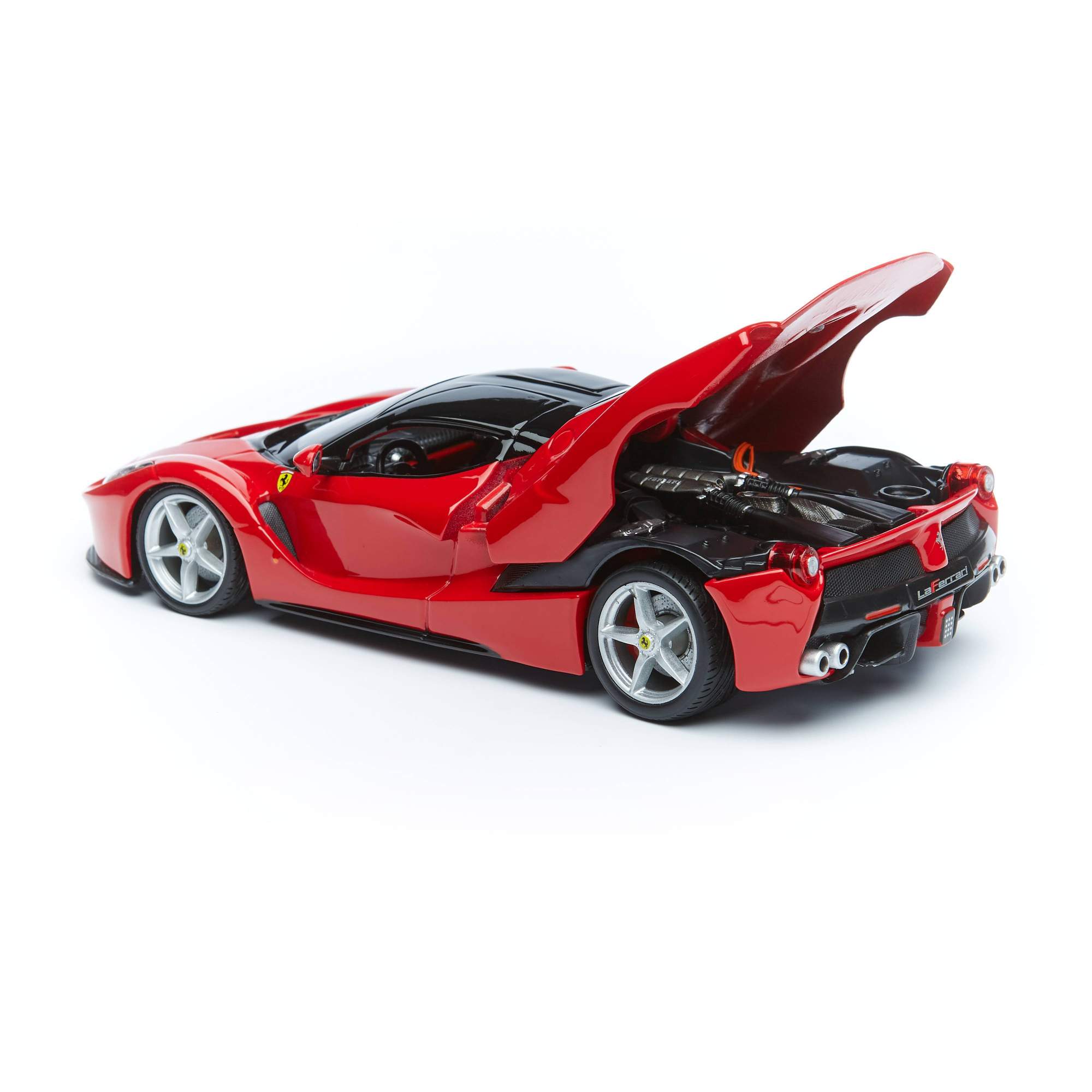 Купить bburago Коллекционная машинка Феррари 1:24 Ferrari Laferrari,  красная, цены на Мегамаркет