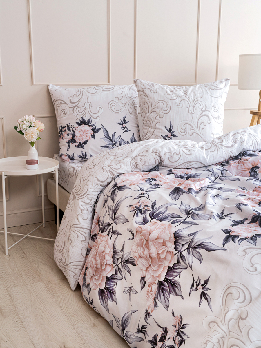 Купить постельное белье Василиса 1,5 спальное из поплина наволочки ...