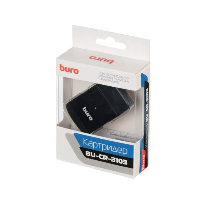 Картридер Buro BU-CR-3103 Black