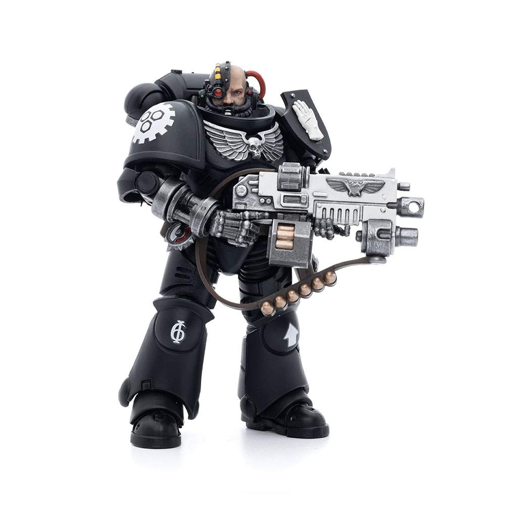 Купить фигурка JOYTOY подвижная Warhammer 40000 Iron Hands Intercessors  Brother Ignar, цены на Мегамаркет