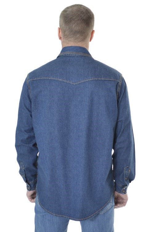 Джинсовая рубашка мужская Montana 12190SW синяя L