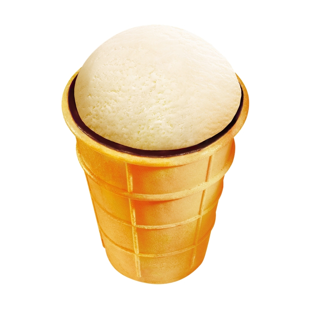 Мороженое Золотой Стандарт пломбир с черникой в вафельном стаканчике, 89 г БЗМЖ