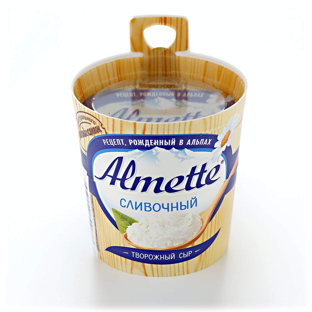 Сыр творожный Альметте сливочный 60% 150г