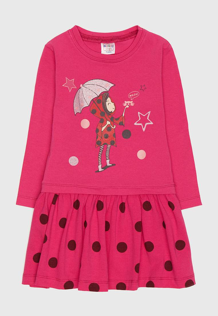 Платье детское Modis M212K01471 розовый р.104