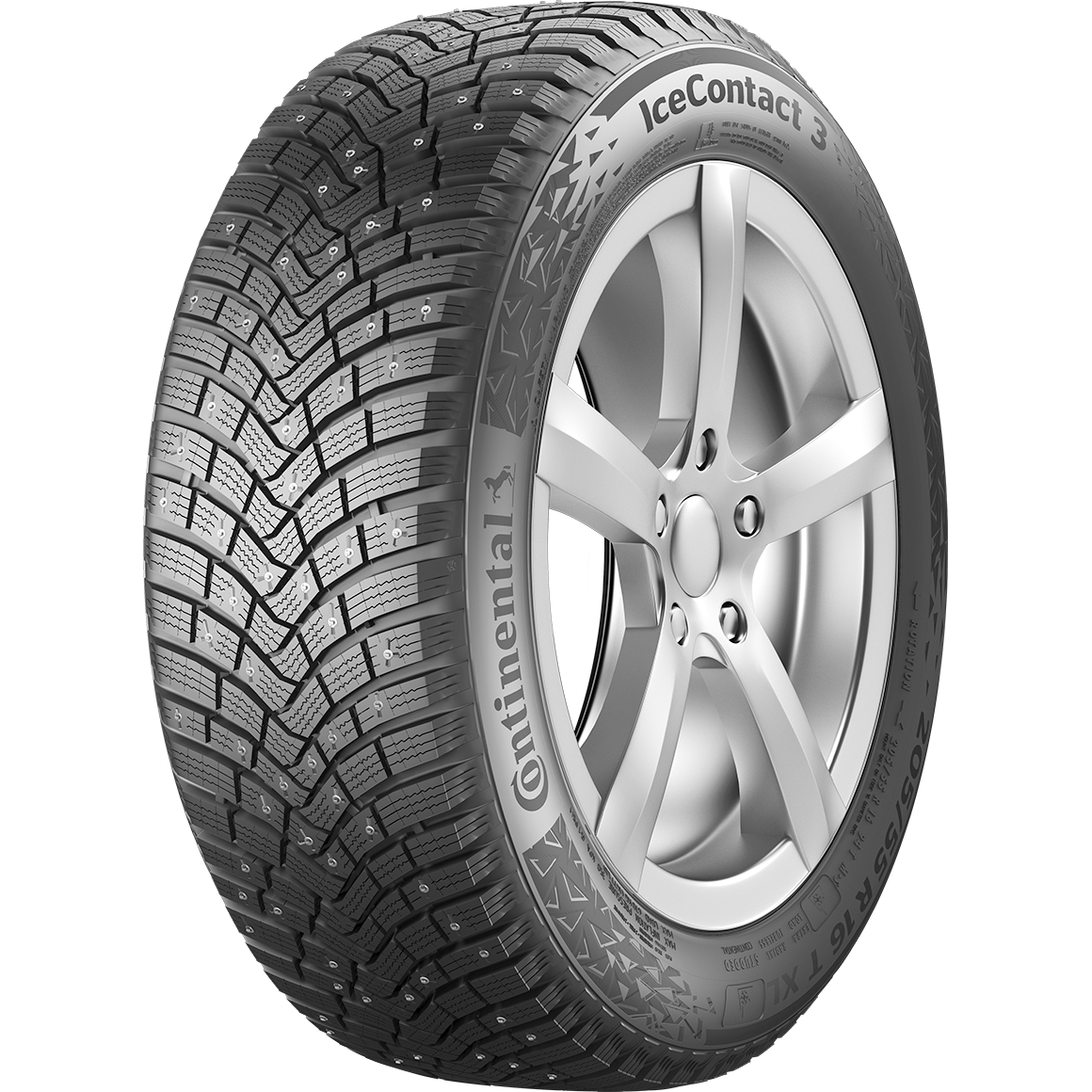 Купить шины Continental 235/65R17 108T XL IceContact 3 TL FR TA (шип.) 0347897 в Москве, цены на Мегамаркет | Артикул: 100029266808