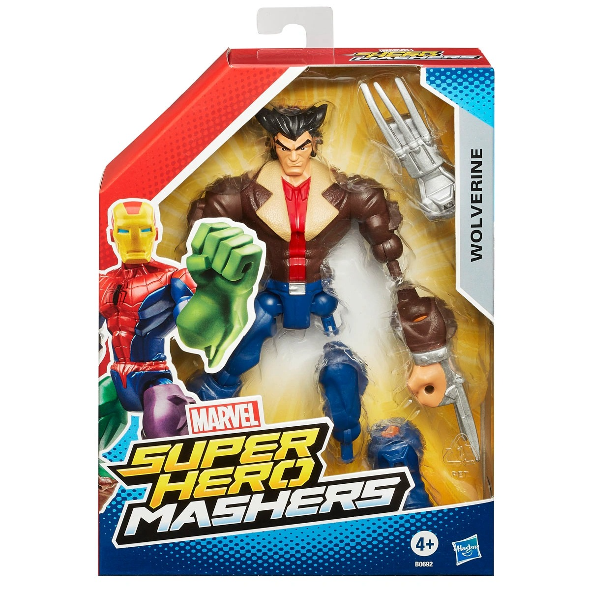 Super hero on sale mashers wolverine