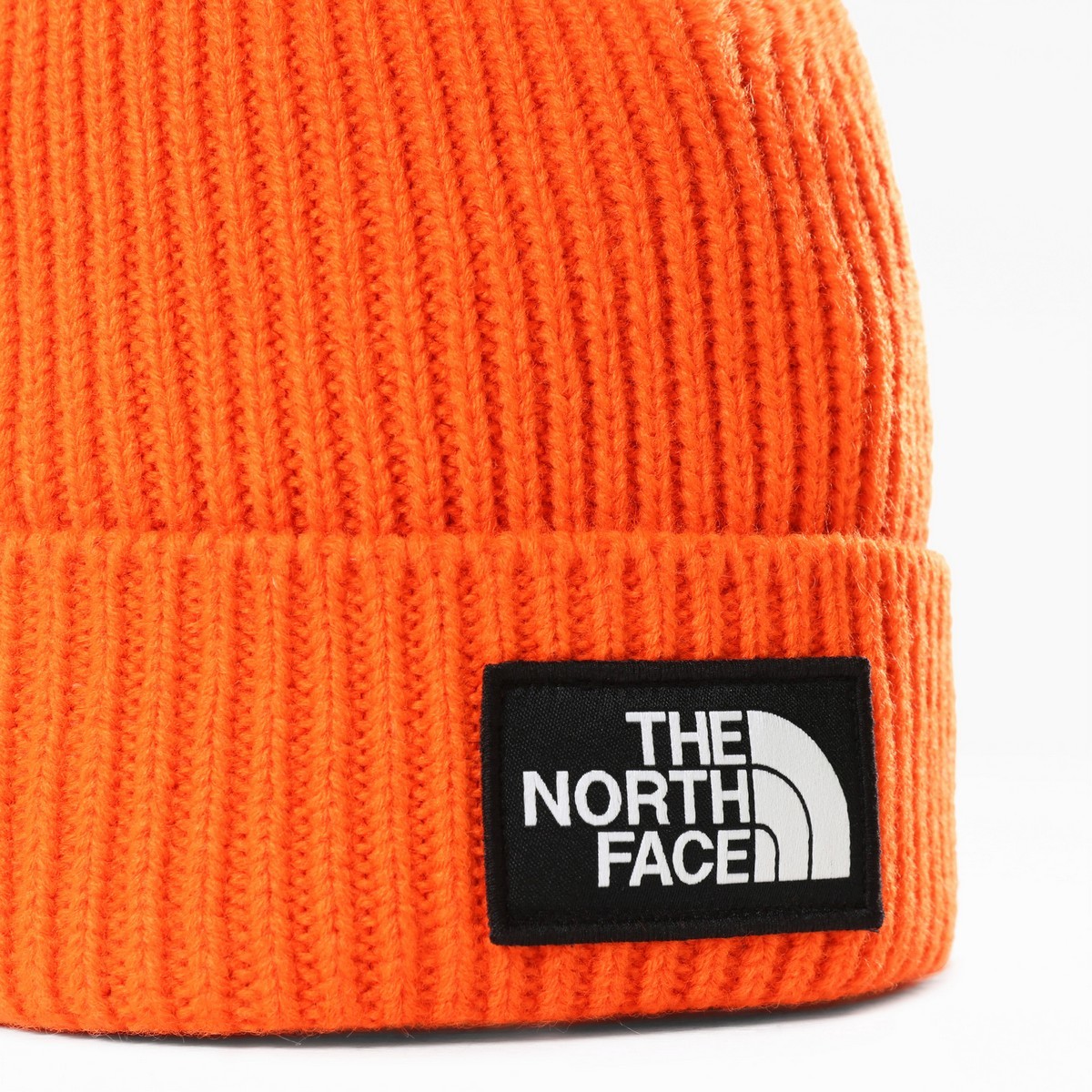 The north face clearance orange beanie