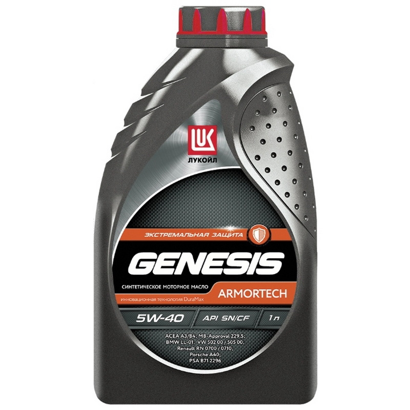 Моторное масло Lukoil Genesis Armortech 1539414 5W40 1л - купить в АШАН - СберМаркет, цена на Мегамаркет