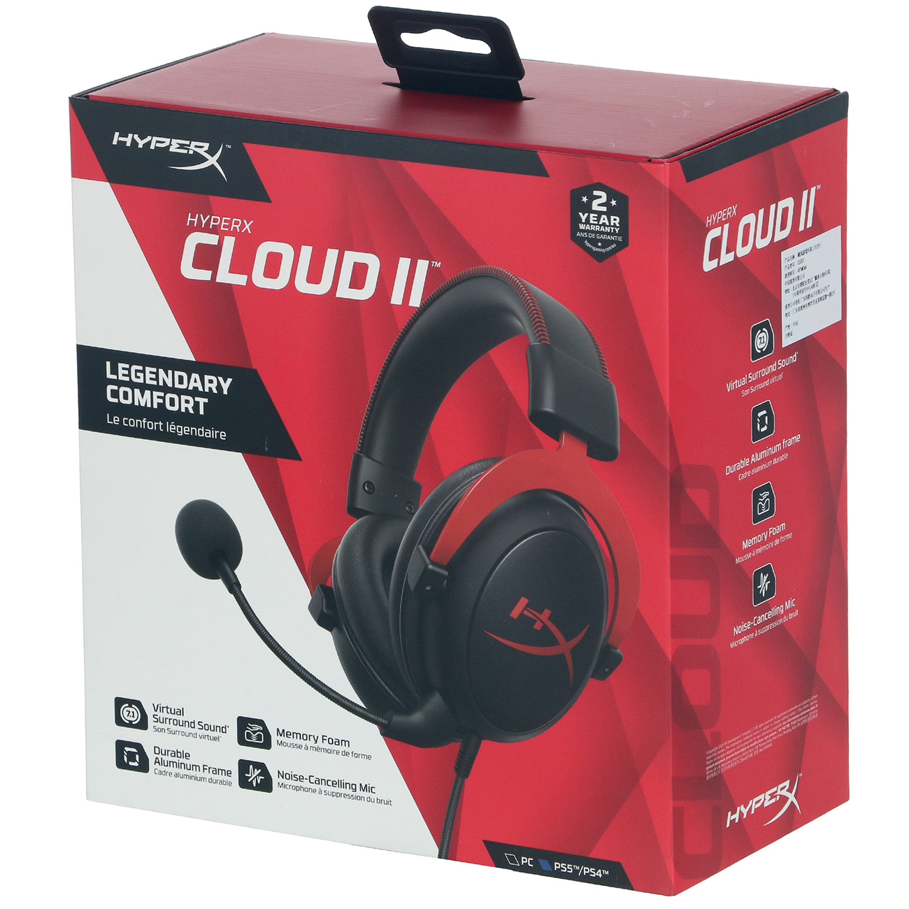 Наушники hyperx cloud ii khx hscp