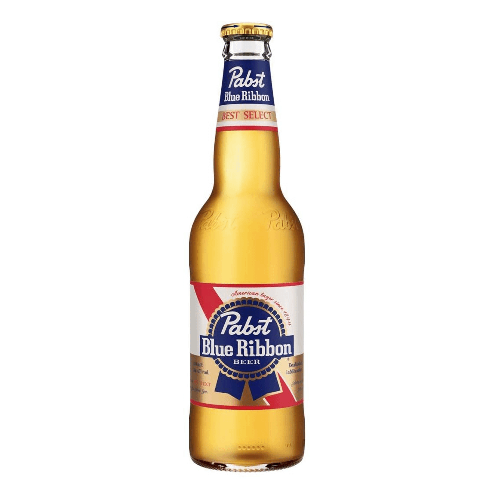 Пиво Pabst Blue Ribbon Best Select светлое фильтрованное пастеризованное 440 мл - купить в METRO алкоголь - Купер, цена на Мегамаркет