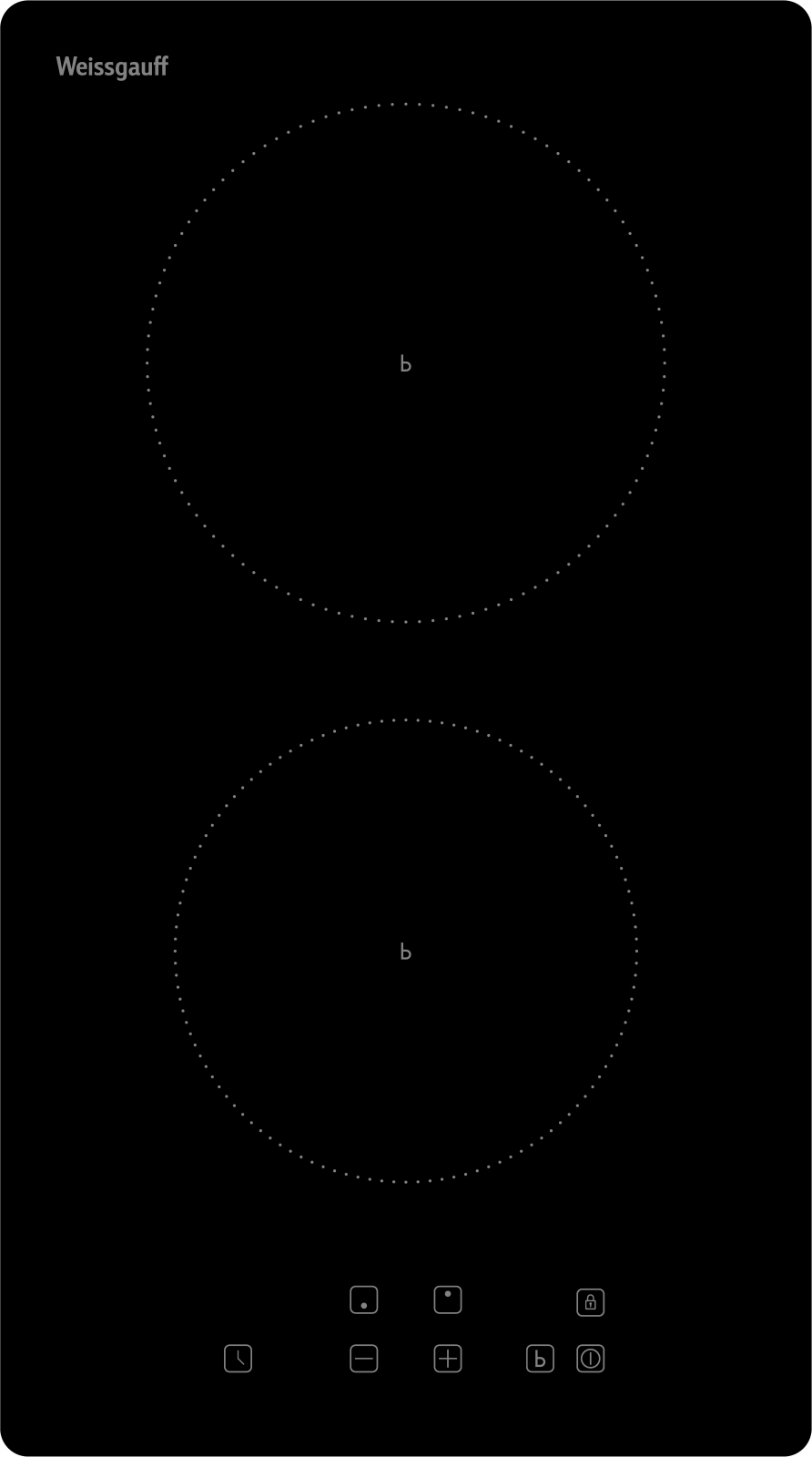 Встраиваемая варочная панель индукционная Weissgauff HI 32 BA черный, купить в Москве, цены в интернет-магазинах на Мегамаркет