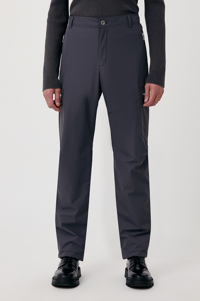 Спортивные брюки мужские Finn Flare FAB210102 серые XL