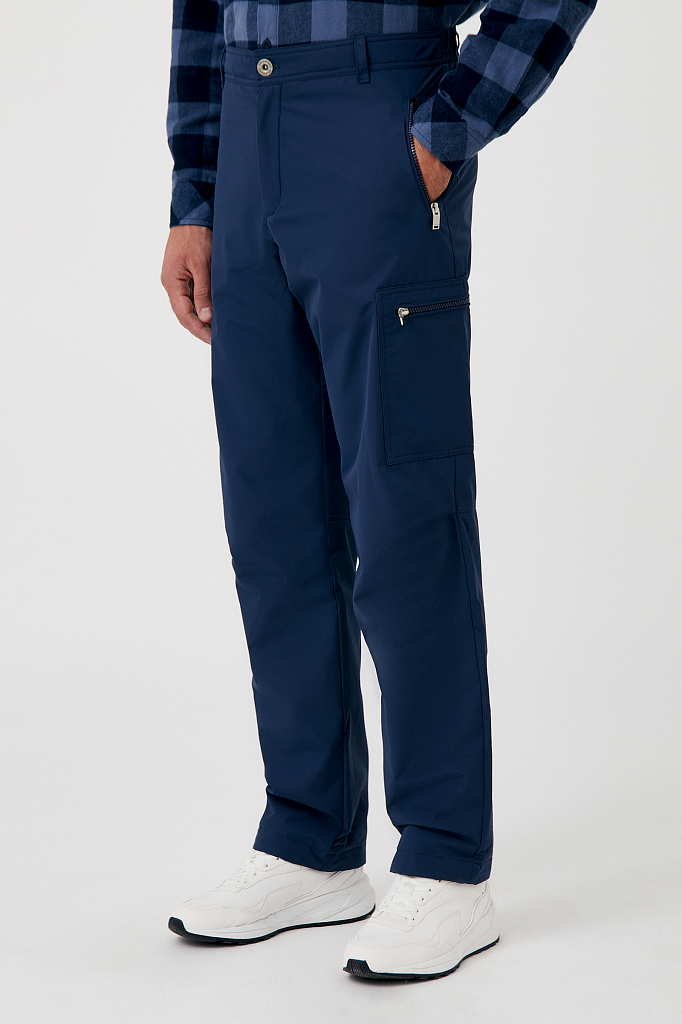 Спортивные брюки мужские Finn Flare FAB210102 синие M