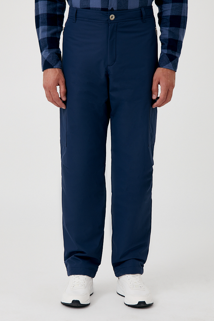 Спортивные брюки мужские Finn Flare FAB210102 синие M
