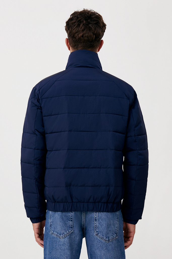 Куртка мужская Finn Flare FAB21063 синяя 3XL