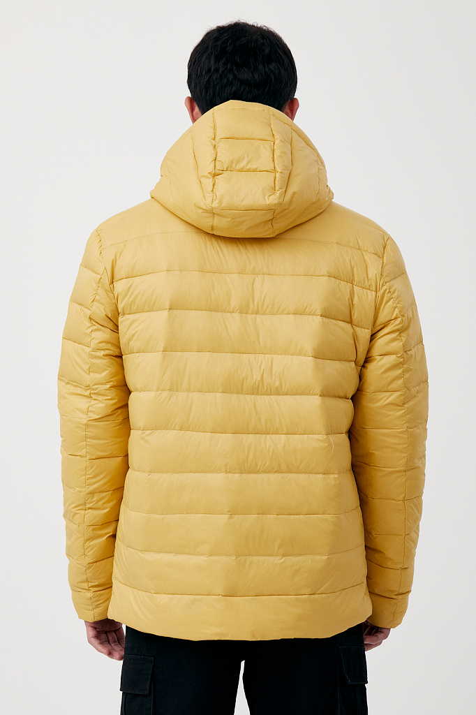 Куртка мужская Finn Flare FAB21012 желтая XL