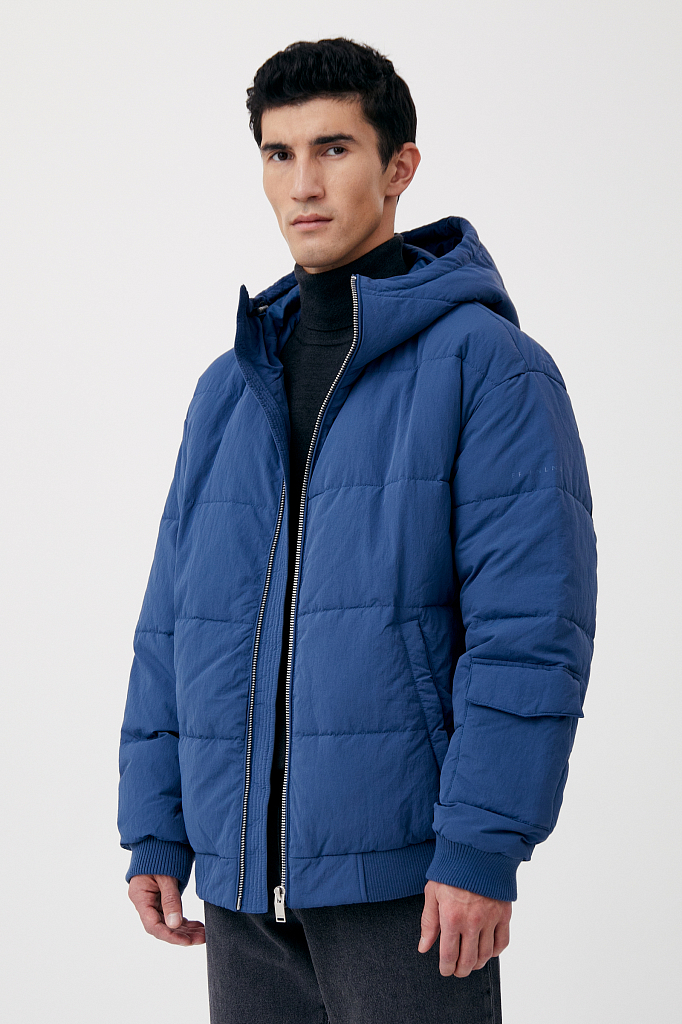 Куртка мужская Finn Flare FAB21041 синяя L