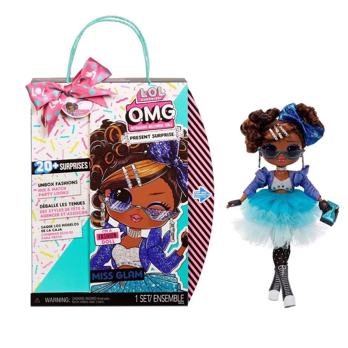 Отзывы о кукла L.O.L. Surprise! OMG Birthday Present Surprise Fashion Doll  Miss Glam 576365 - отзывы покупателей на Мегамаркет | куклы LOL 576365 -  600004607823