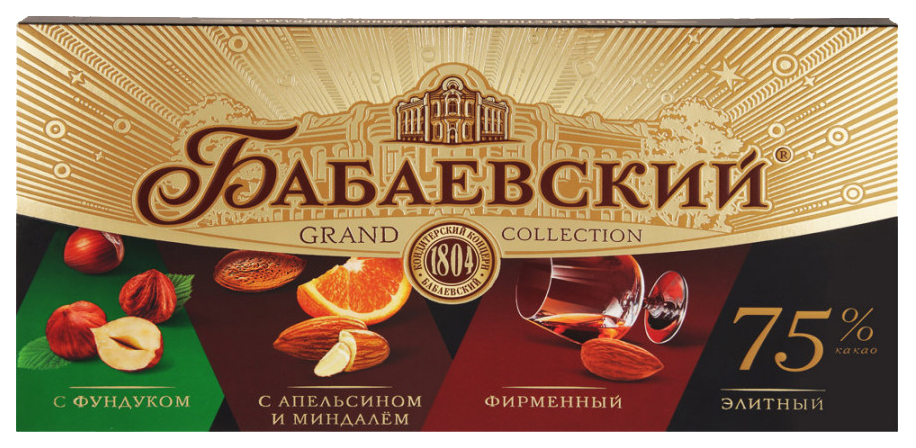 Шоколад Бабаевский Grand Collection темный 400 г