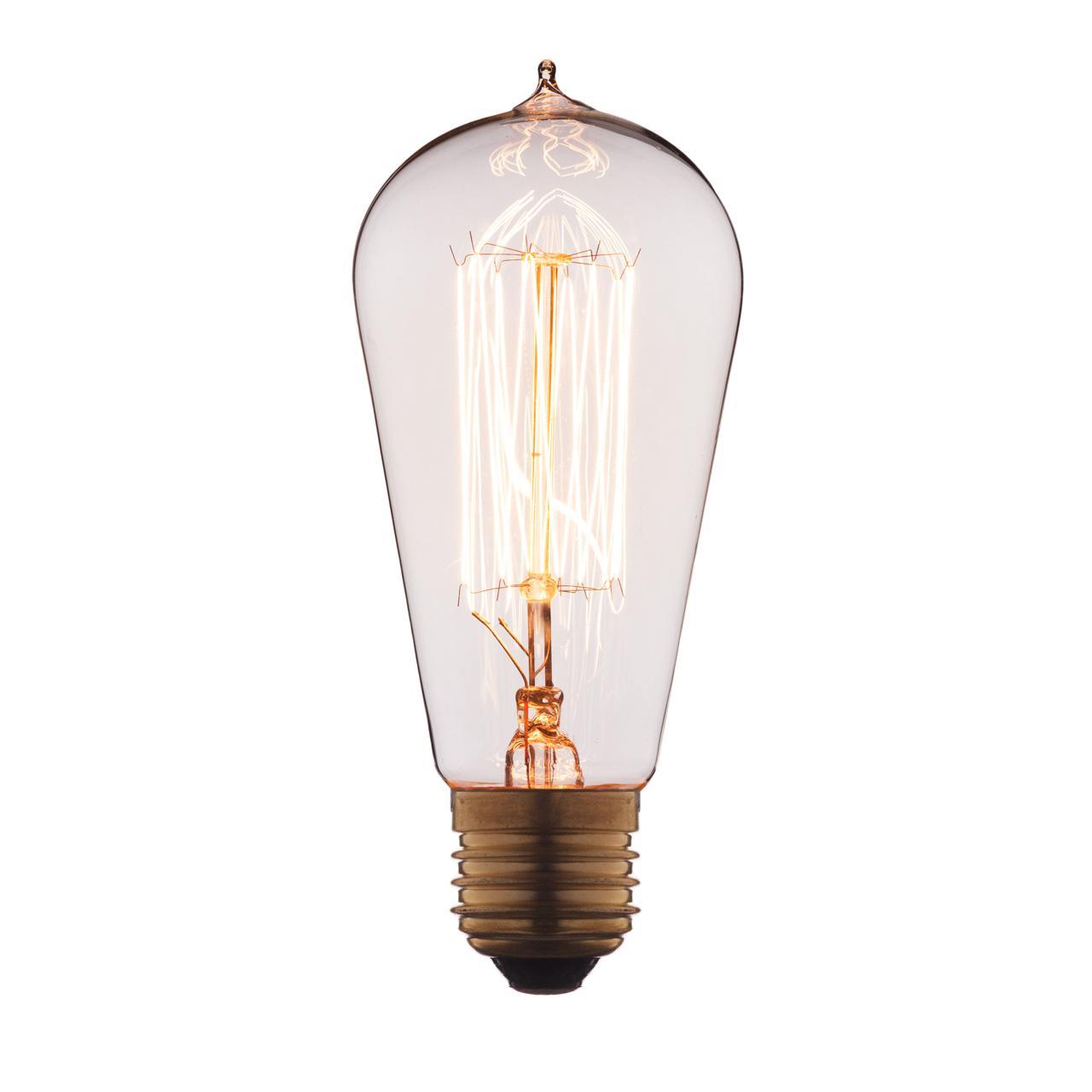 Лампочка накаливания Loft it Edison Bulb 6460-SC E27 60W