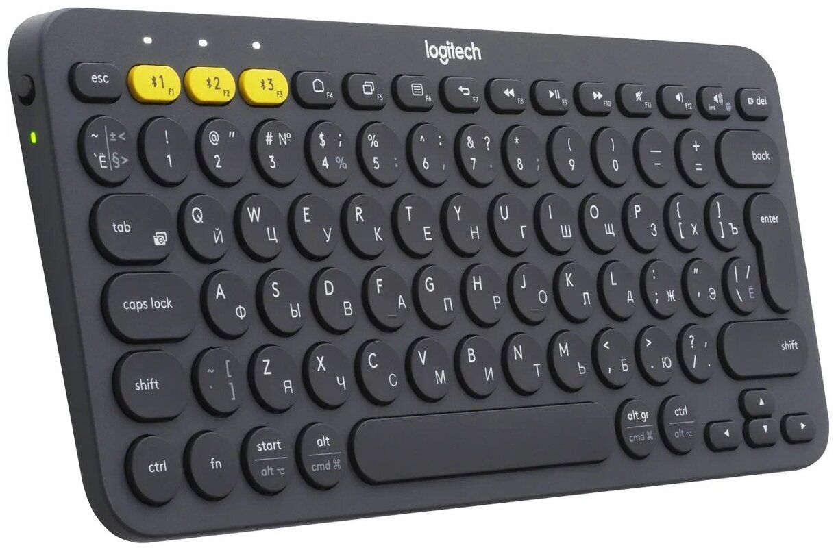 Беспроводная клавиатура Logitech K380 Gray (920-007590) - купить в Мегамаркет Москва, цена на Мегамаркет