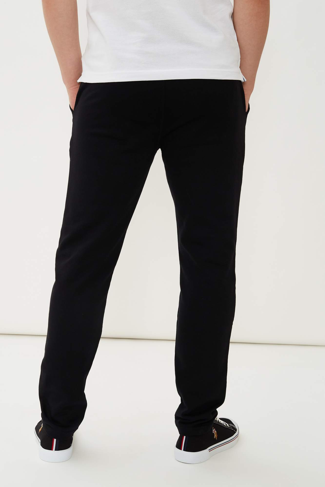 Спортивные брюки мужские U.S. POLO Assn. G081SZ0OP0R-HENBIXSK20 черные XL
