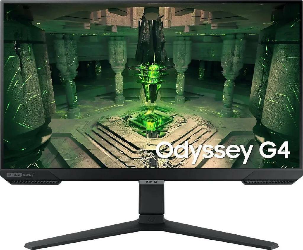 25" Монитор Samsung Odyssey G4 S25BG400EI 240Hz 1920х1080 IPS DisplayPort HDMI Has Pivot, купить в Москве, цены в интернет-магазинах на Мегамаркет