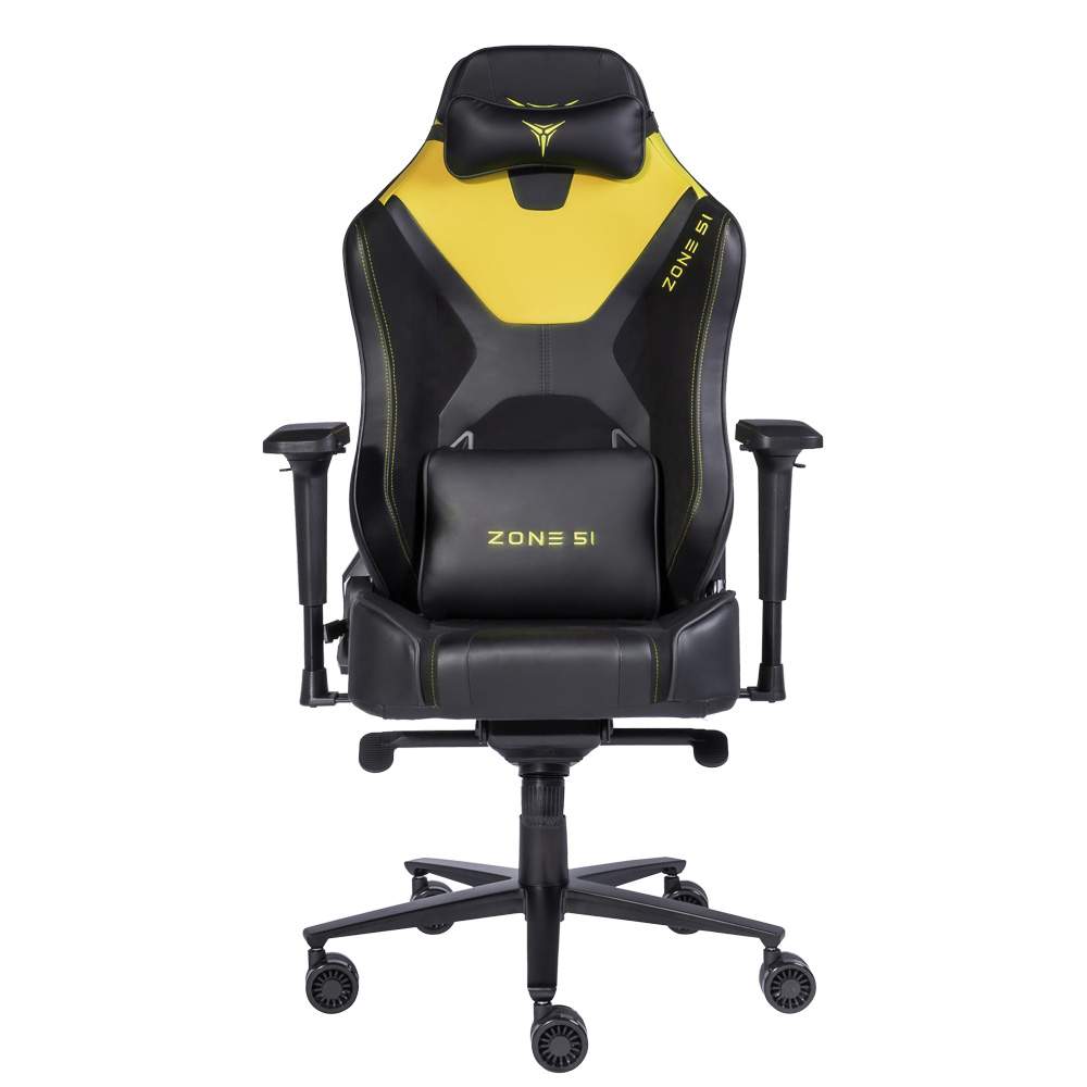 Кресло компьютерное игровое ZONE 51 ARMADA Black-yellow - купить в ...