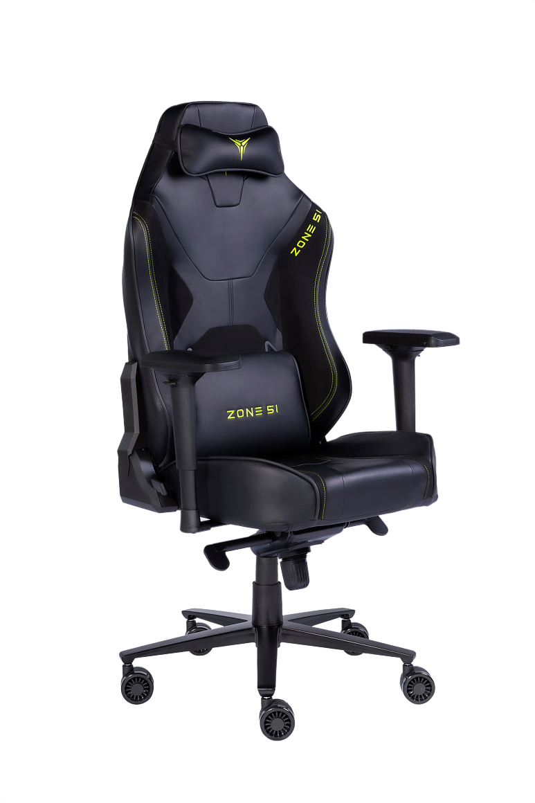 Кресло компьютерное игровое ZONE 51 ARMADA Black - купить в Mega-Kreslo, цена на Мегамаркет