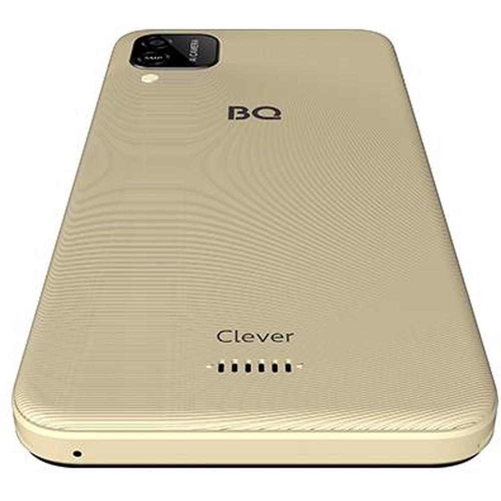 Смартфон BQ BQ-5765L Clever 3/16GB Gold - отзывы покупателей на Мегамаркет