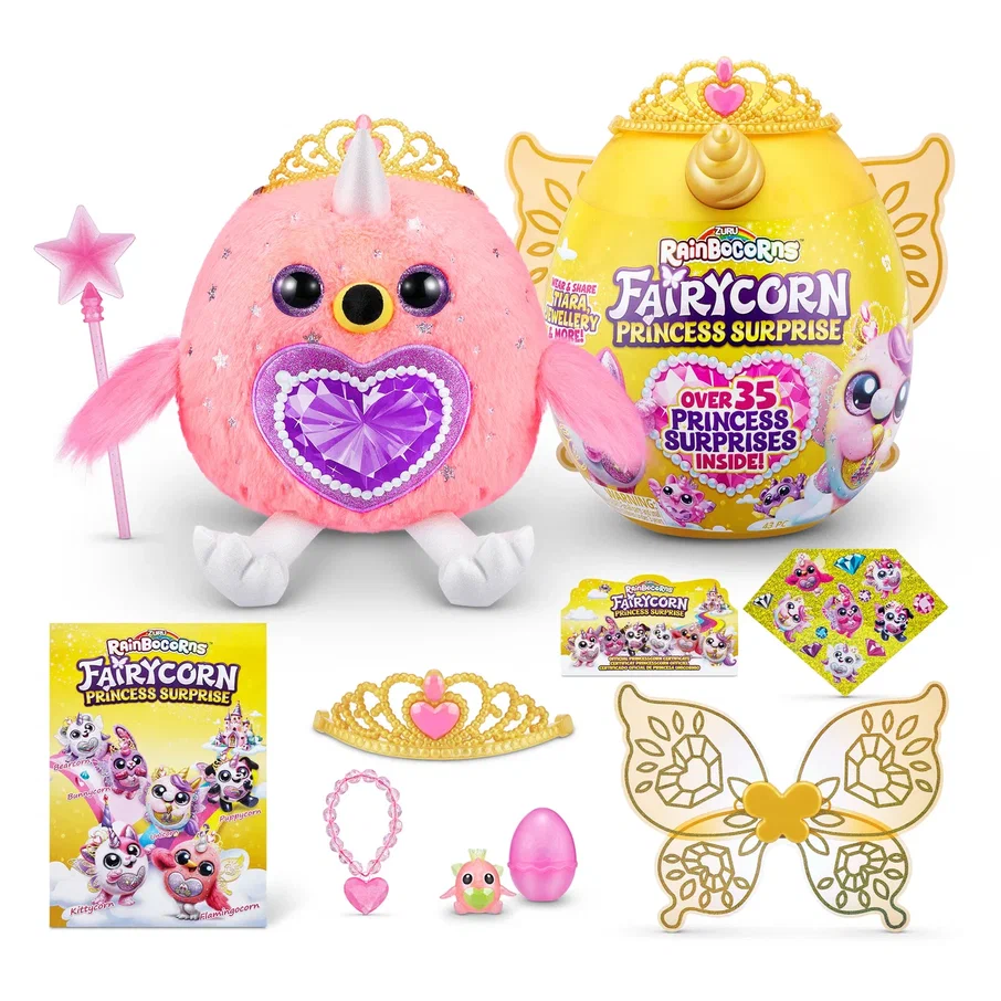 Купить игрушка-сюрприз Rainbocorns Fairycorn Princess 9281, цены на  Мегамаркет