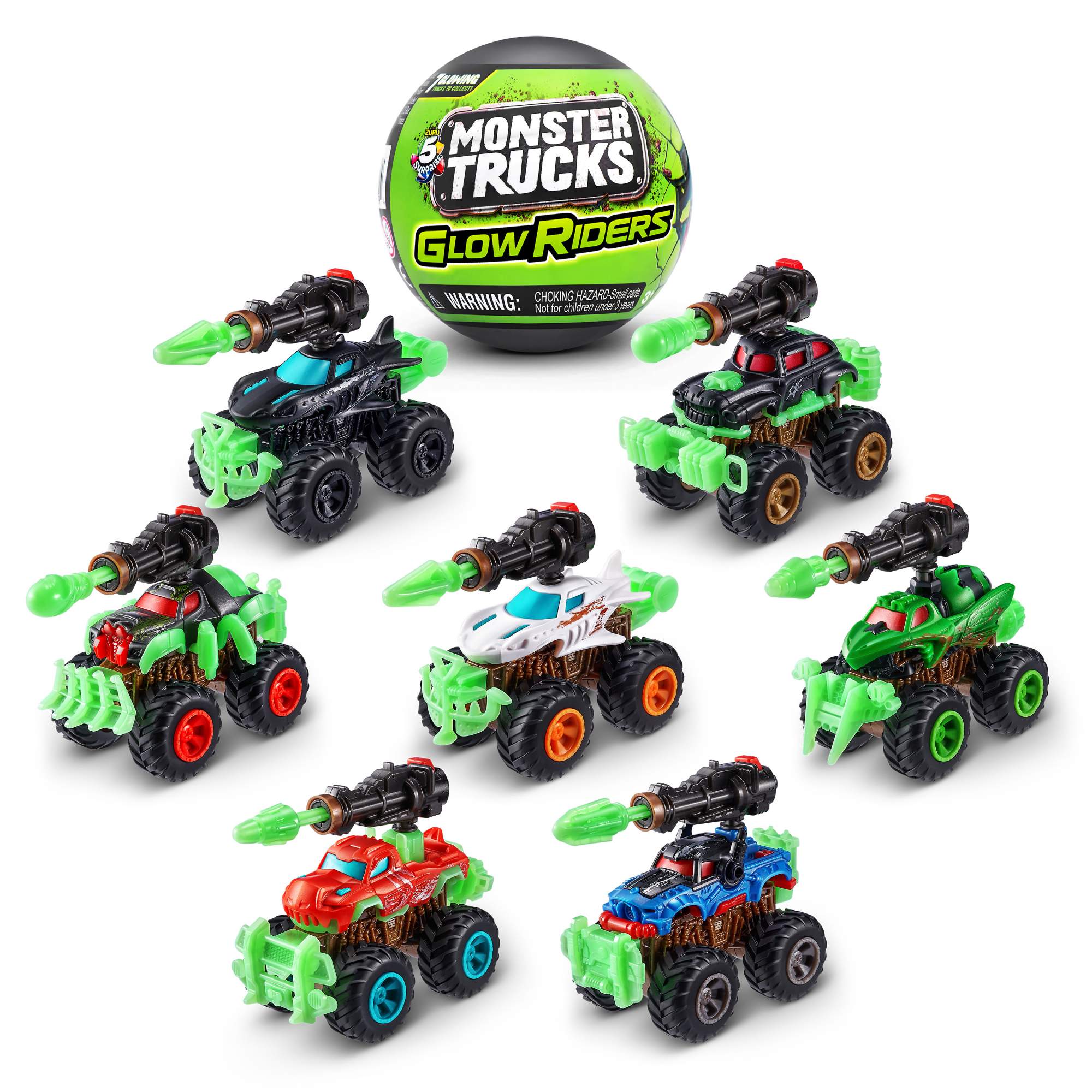 Купить игрушка-сюрприз 5 Surprise boys Monster Truck S1 77266GQ2, цены на  Мегамаркет