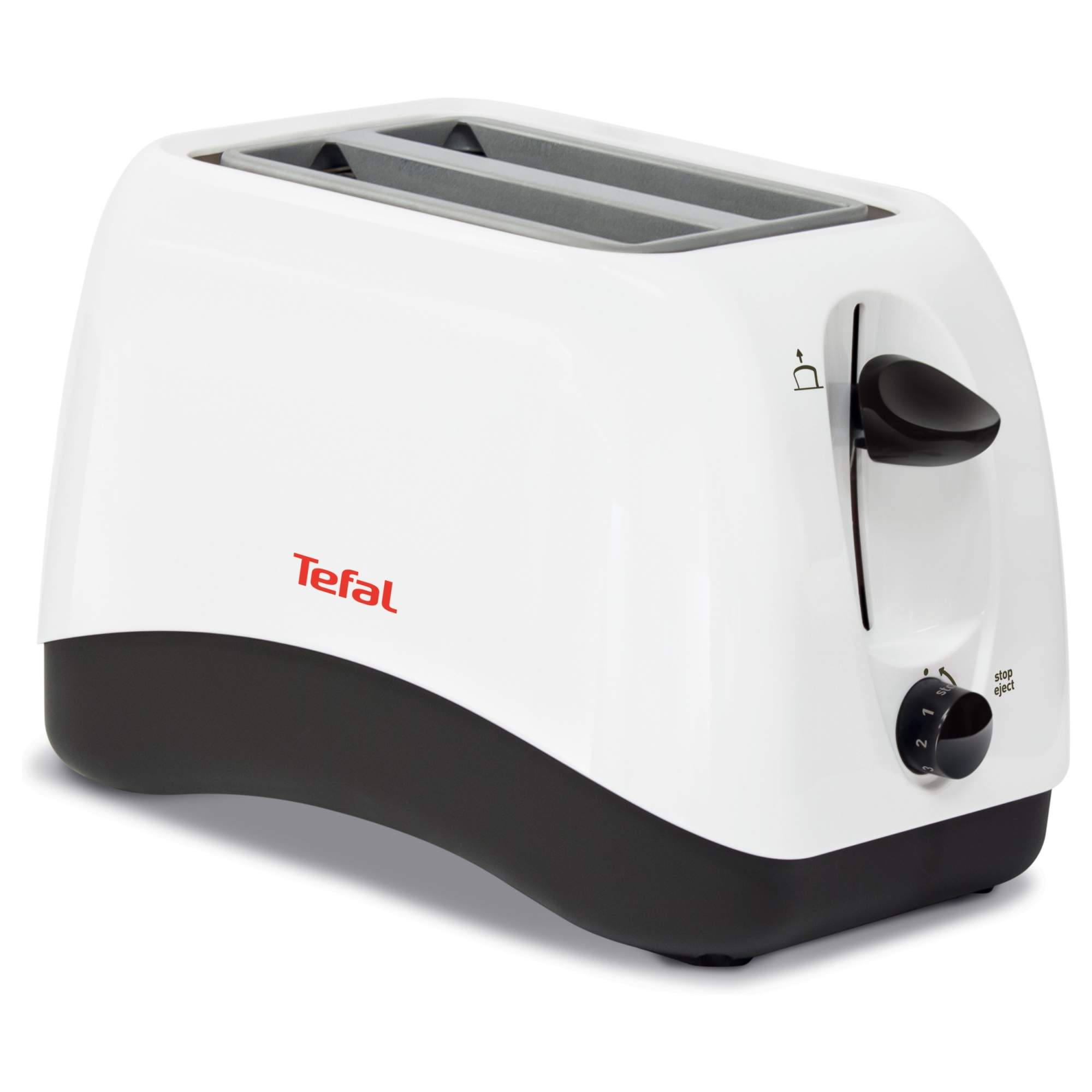 Тостер Tefal Delfini TT130130 White/Black - купить в Москве, цены на Мегамаркет