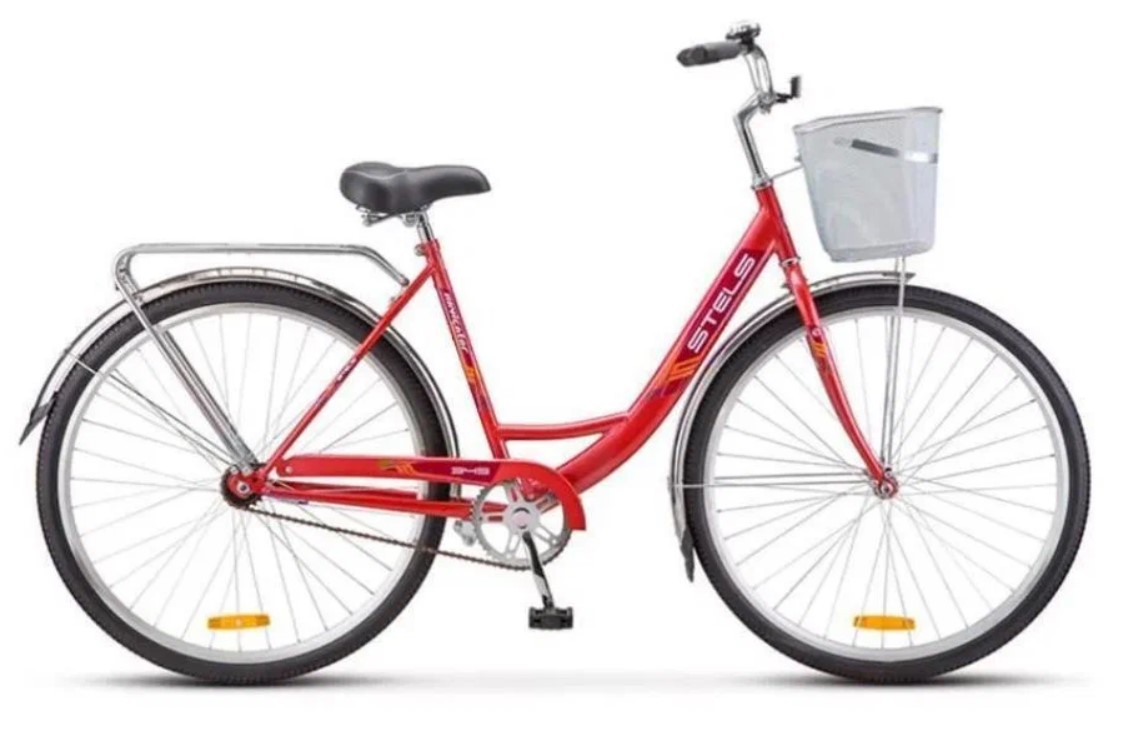 STELS Велосипед 28” Navigator-345 C, Размер рамы 20" Красный LU090684 - купить в Мегамаркет МСК Кузяево, цена на Мегамаркет