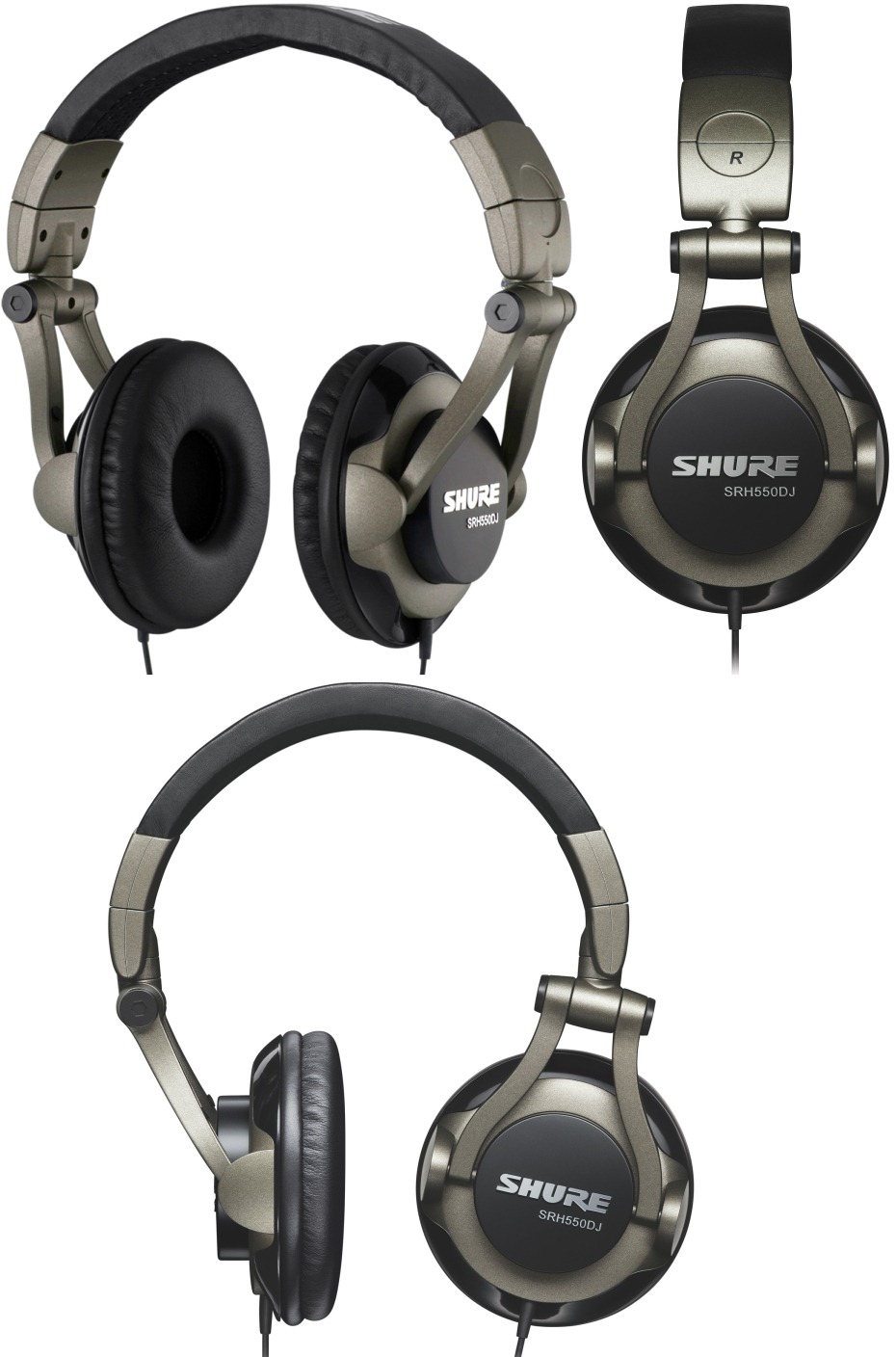 Наушники Shure SRH550DJ Black, купить в Москве, цены в интернет-магазинах на Мегамаркет